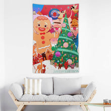 Cargar imagen en el visor de la galería, Tapiz para Hogar (Versión Vertical) con Diseño Personalizado Personalizada de Tus Fotos o Nombres Online