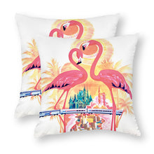 Cargar imagen en el visor de la galería, Funda de Cojín de Poliéster con Impresión a Doble Cara de Diseño Personalizado con Tu Imagen o Nombre