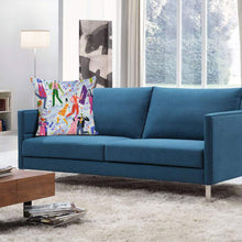 Cargar imagen en el visor de la galería, Funda de Cojín de Algodón y lino con Impresión a Una Cara de Diseño Personalizado con Tu Texto o Imagen