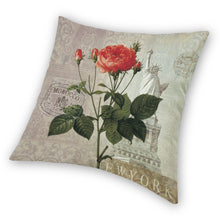 Cargar imagen en el visor de la galería, Funda de Cojín de Algodón y lino con Impresión a Una Cara de Diseño Personalizado con Tu Texto o Foto