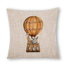 Cargar imagen en el visor de la galería, Funda de Cojín de Lino con Impresión a Una Cara Personalizado Personalizada con Foto, Texto o Logo