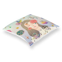 Cargar imagen en el visor de la galería, Funda de Cojín de Poliéster con Impresión a Una Cara Personalizado Personalizada con Foto, Texto o Logo