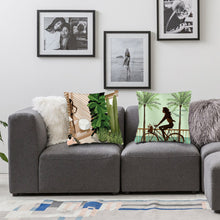 Cargar imagen en el visor de la galería, Funda de Cojín de Satín (2 piezas) con Impresión a Una Cara Personalizado Personalizada con Foto, Texto o Logo