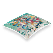 Cargar imagen en el visor de la galería, Funda de Cojín de Lona con Impresión a Una Cara de Diseño Personalizado con Tus Fotos o Textos