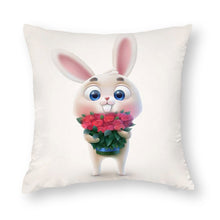 Cargar imagen en el visor de la galería, Funda de Cojín de Poliéster (2 piezas) con Impresión a Una Cara de Diseño Personalizado con Tus Textos o Imágenes Online