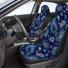 Cargar imagen en el visor de la galería, QC1104004 Funda Actualizada de Poliéster para Asiento de Coche con Impresión Digital de Diseño Personalizado con Tu Imagen o Nombre