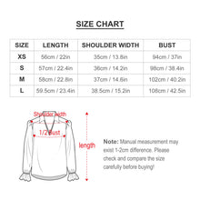 Cargar imagen en el visor de la galería, Camisa con Farol Linda Blusa Manga Larga Abullonada de Moda para Mujer GS Personalizada con Impresión Completa de múltiples imágenes con Foto Logo Patrón Texto