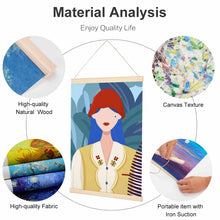 Cargar imagen en el visor de la galería, Cuadro/Pintura/Imagen colgante con marco de succión magnética GY0903439 Personalizado,Personalizada Con Foto,Logo O Texto