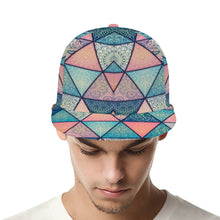 Cargar imagen en el visor de la galería, Gorra de Béisbol de Borde Plano con Impresión de Diseño Personalizado Personalizada con Foto, Texto o Logo