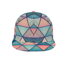 Cargar imagen en el visor de la galería, Gorra de Béisbol de Borde Plano con Impresión de Diseño Personalizado Personalizada con Foto, Texto o Logo