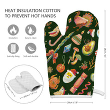 Cargar imagen en el visor de la galería, Guantes de Aislamiento de Poliéster con Impresión Térmica de Diseño Personalizado con Tus Patrones o Nombres