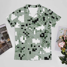 Cargar imagen en el visor de la galería, Polos / Camiseta de Manga Corta para hombre HT Personalizada con Impresión Completa de una sola imagen con Foto Logo Patrón Texto