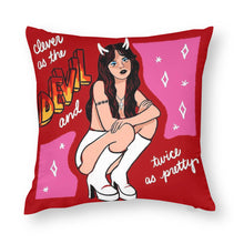 Cargar imagen en el visor de la galería, Fundas de Cojín de Poliéster con Cremallera con Diseño Personalizado de Tus Imágenes o Nombres Online