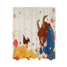 Cargar imagen en el visor de la galería, JJ0519053 Cortinas transparentes personalizadas / Cortina de Gasa de Dos Piezas Personalizadas de Tu Texto o Padrón Online