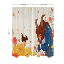 Cargar imagen en el visor de la galería, JJ0519053 Cortinas transparentes personalizadas / Cortina de Gasa de Dos Piezas Personalizadas de Tu Texto o Padrón Online