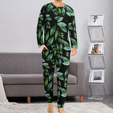 Cargar imagen en el visor de la galería, Conjunto de pijama suave con estampado para hombre ITZ Personalizado con Impresión Completa de múltiples imágenes con Foto Logo Patrón Texto

