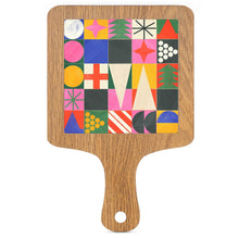 Cargar imagen en el visor de la galería, JJ0522080 Impresión a una cara posavasos bandeja de madera y cerámica Personalizado con Foto o Mensajes de Texto