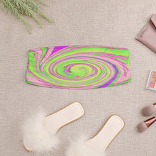 Cargar imagen en el visor de la galería, Bandeau / Top Crop Sin tirantes de Moda para mujer NZ065 Personalizado con Impresión Completa de una imagen con Foto Logo Patrón Texto