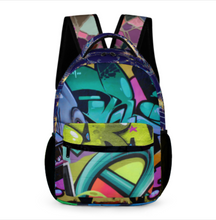 Cargar imagen en el visor de la galería, Mochila con estampado de 8 imágenes, mochila escolar impermeable para niños, niñas, adolescentes, personalizada con texto de patrón de foto