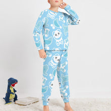 Cargar imagen en el visor de la galería, Traje / Conjunto de pijama suave con estampado para niños JTZ Personalizado con Impresión Completa de una imagen con Foto Logo Patrón Texto