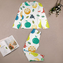 Cargar imagen en el visor de la galería, Traje / Conjunto de pijama suave con estampado para niños JTZ Personalizado con Impresión Completa de múltiples imágenes con Foto Logo Patrón Texto