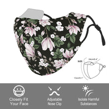 Cargar imagen en el visor de la galería, Máscara / Mascarilla protector solar con filtros de la cara piel para mujer hombre KZ06 Personalizado con Impresión Completa con Foto Logo Patrón Texto