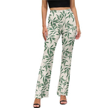 Cargar imagen en el visor de la galería, Pantalones acampanados holgados deportivos con estampado para mujer LP Personalizados con Impresión Completa de múltiples imágenes con Foto Logo Patrón Texto
