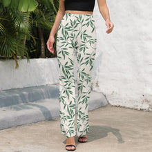 Cargar imagen en el visor de la galería, Pantalones acampanados holgados deportivos con estampado para mujer LP Personalizados con Impresión Completa de múltiples imágenes con Foto Logo Patrón Texto