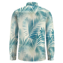 Cargar imagen en el visor de la galería, Camisa de manga larga de hombre con impresión completa de múltiples imágenes tallas grandes LS personalizada con fotos patrón texto logotipo