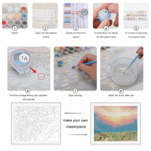 Cargar imagen en el visor de la galería, Pintura Imagen Cuadro al óleo digital DIY (estilo lienzo) GY0903304 Personalizado Personalizada con Foto, Texto o Logo