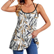 Cargar imagen en el visor de la galería, Camiseta sin mangas con tirantes sexy talla grande verano para mujer MK Personalizada con Impresión Completa de múltiples imágenes con Foto Logo Patrón Texto
