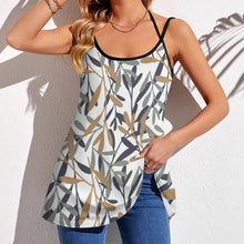 Cargar imagen en el visor de la galería, Camiseta sin mangas con tirantes sexy talla grande verano para mujer MK Personalizada con Impresión Completa de múltiples imágenes con Foto Logo Patrón Texto