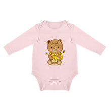 Cargar imagen en el visor de la galería, Mameluco de Manga Larga de Algodón Suave para Bebé YT1202001 Personalizado con Foto Logo Patrón Texto