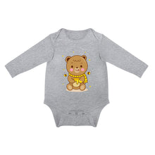 Cargar imagen en el visor de la galería, Mameluco de Manga Larga de Algodón Suave para Bebé YT1202001 Personalizado con Foto Logo Patrón Texto