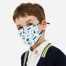 Cargar imagen en el visor de la galería, Máscara Mascarilla Infantil Transpirable sin Filtro de Poliéster con Personalizado Personalizada con Foto, Texto o Logo