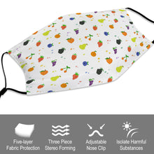 Cargar imagen en el visor de la galería, Mascarilla Antipolvo Infantil con Filtro de Poliéster con Diseño Personalizado Personalizada con Foto, Texto o Logo