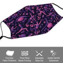 Cargar imagen en el visor de la galería, Mascarilla para Adultos sin Filtro de Poliéster con Diseño Personalizado de Tu Foto o Texto
