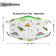 Cargar imagen en el visor de la galería, Máscara Mascarilla para Niños con Diseño Personalizado de Tus Imágenes o Textos