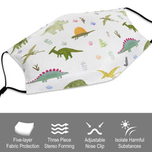 Cargar imagen en el visor de la galería, Máscara Mascarilla para Niños con Diseño Personalizado de Tus Imágenes o Textos