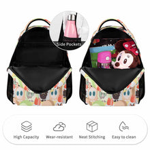 Cargar imagen en el visor de la galería, Mochila infantil de alta calidad mochila escolar para niños y niñas personalizada impresion completa de una imagen con fotos, texto, patrones