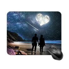 Cargar imagen en el visor de la galería, Alfombrillas de Ratón Cuadradas de Caucho Personalizadas con Foto Nombre Logo