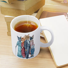 Cargar imagen en el visor de la galería, JJ0504000 Mug Blanco Taza con Impresión a Doble Cara de Diseño Personalizado Personalizada con Foto, Texto o Logo