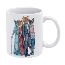 Cargar imagen en el visor de la galería, JJ0504000 Mug Blanco Taza con Impresión a Doble Cara de Diseño Personalizado Personalizada con Foto, Texto o Logo