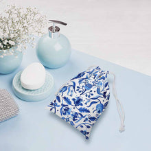 Cargar imagen en el visor de la galería, Bolsa de Almacenamiento con Cordón de Lona con Impresión a Doble Cara de Diseño Personalizado con Tus Imágenes o Nombres