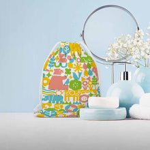 Cargar imagen en el visor de la galería, Bolsa de Almacenamiento con Cordón de Lona con Impresión a Doble Cara de Diseño Personalizado con Tus Imágenes o Nombres