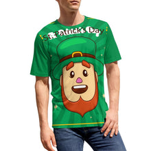 Cargar imagen en el visor de la galería, Camiseta Manga Corta Suave Casual de Verano para hombre NT Personalizada con Impresión Completa de múltiples imágenes con Foto Logo Patrón Texto