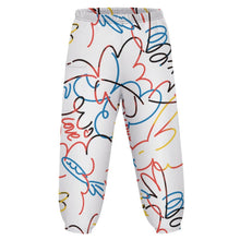 Cargar imagen en el visor de la galería, Pantalones deportivos Pantalones casuales con cintura elástica para niños niñas NT204 Personalizados con Impresión Completa de múltiples imágenes con Foto Logo Patrón Texto