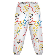 Cargar imagen en el visor de la galería, Pantalones deportivos Pantalones casuales con cintura elástica para niños niñas NT204 Personalizados con Impresión Completa de múltiples imágenes con Foto Logo Patrón Texto