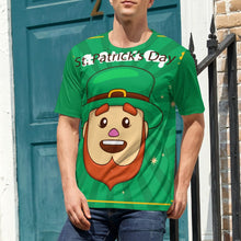 Cargar imagen en el visor de la galería, Camiseta Manga Corta Suave Casual de Verano para hombre NT Personalizada con Impresión Completa de múltiples imágenes con Foto Logo Patrón Texto