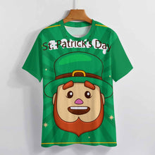 Cargar imagen en el visor de la galería, Camiseta Manga Corta Suave Casual de Verano para hombre NT Personalizada con Impresión Completa de múltiples imágenes con Foto Logo Patrón Texto